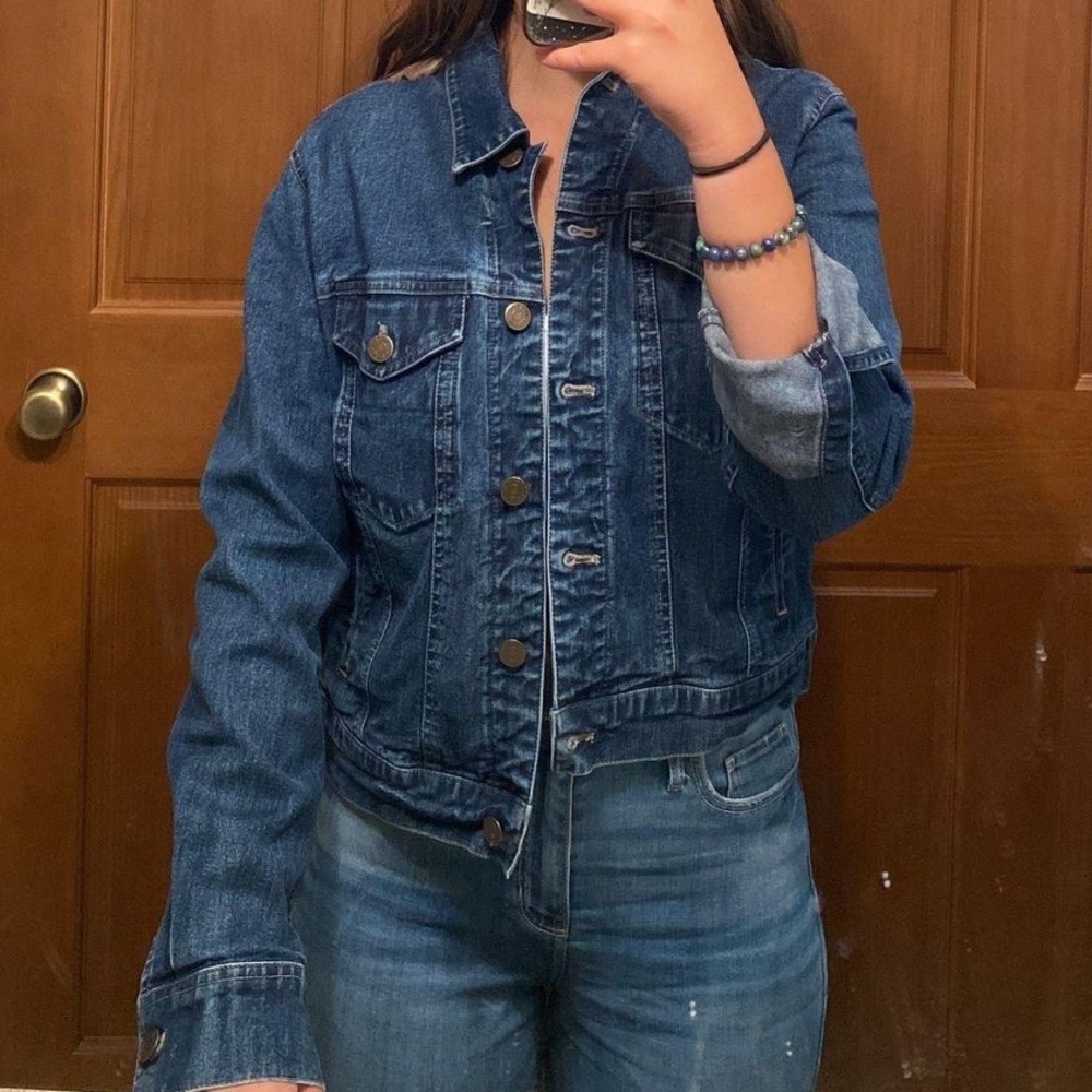 Dark Blue Jean Jacket